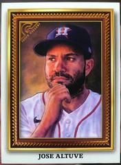 Jose Altuve [Orange] Baseball Cards 2022 Topps Gallery Portrait Prices