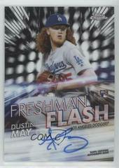 Dustin May Baseball Cards 2020 Topps Chrome Freshman Flash Autographs Prices