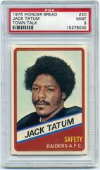 Jack Tatum [Town Talk] #20 Football Cards 1976 Wonder Bread Prices