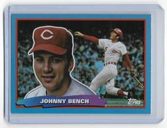 Johnny Bench [Sky Blue] #88BF-13 Baseball Cards 2022 Topps Archives 1988 Big Foil Prices