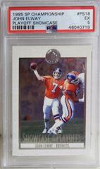 John Elway #PS18 Football Cards 1995 SP Championship Playoff Showcase Prices