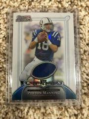 Peyton Manning [Jersey Refractor] #BS-PM Football Cards 2006 Bowman Sterling Prices