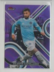 Valentin Castellanos [Purple] Soccer Cards 2022 Finest MLS Prices