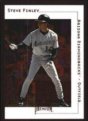 Steve Finley #30 Baseball Cards 2001 Fleer Premium Prices