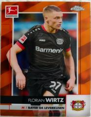 Florian Wirtz [Orange Refractor] Soccer Cards 2020 Topps Chrome Bundesliga Prices