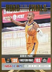 Chris Paul #77 Basketball Cards 2021 Panini Hoops Road to the Finals Prices