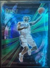 Tyrese Maxey [Green] #9 Basketball Cards 2022 Panini Select Thunder Lane Prices
