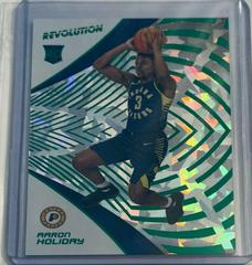 Aaron Holiday [Chinese New Year Emerald] #127 Basketball Cards 2018 Panini Revolution Prices