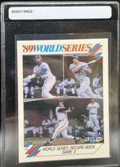 Jose canseco Baseball Cards 1990 Fleer World Series Prices