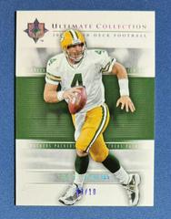 Brett Favre [Platinum] #22 Football Cards 2004 Upper Deck Ultimate Collection Prices