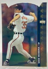 Mike Mussina [Die Cut] #124 Baseball Cards 1994 SP Prices