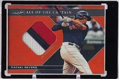 Rafael Devers [Orange] Baseball Cards 2022 Topps X Derek Jeter Prices