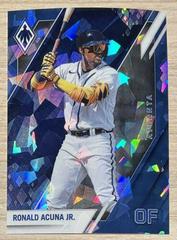 Ronald Acuna Jr. [Blue Ice] #22 Baseball Cards 2022 Panini Chronicles Phoenix Prices
