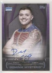 Dominik Mysterio [Purple] #A-DO Wrestling Cards 2021 Topps WWE Undisputed Superstar Roster Autographs Prices