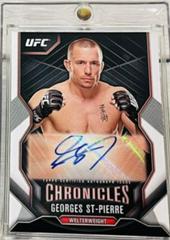 Georges St Pierre #CA-GS Ufc Cards 2015 Topps UFC Chronicles Autographs Prices