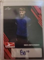 Ben Broggio #BA-BB1 Soccer Cards 2023 Leaf Goal Autographs Prices