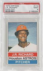 J. R. Richard [Hand Cut] #110 Baseball Cards 1976 Hostess Prices