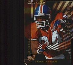 Shannon Sharpe [Press Proof Gold Die Cut] Football Cards 1997 Panini Donruss Prices