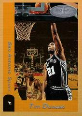 Tim Duncan #5 Basketball Cards 2000 Hoops Hot Prospects Prices