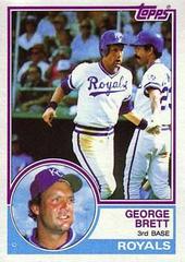 George Brett #600 Baseball Cards 1983 Topps Prices