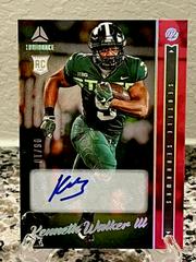 Kenneth Walker III [Pink Autograph] #106 Football Cards 2022 Panini Luminance Prices