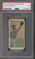 John McGraw Baseball Cards 1910 E93 Standard Caramel Prices