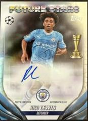 Rico Lewis #FS-RL Soccer Cards 2023 Topps UEFA Club Future Stars Autograph Prices