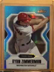 Ryan Zimmerman [Blue Refractor] Baseball Cards 2007 Finest Prices