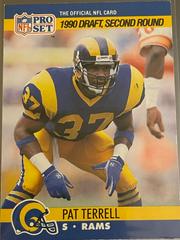 Pat Terrell [Correct Jersey #37 on Back] Football Cards 1990 Pro Set Prices