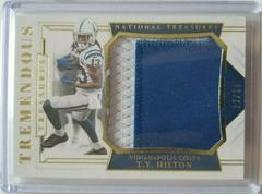 T.Y. Hilton Football Cards 2018 National Treasures Tremendous Prices