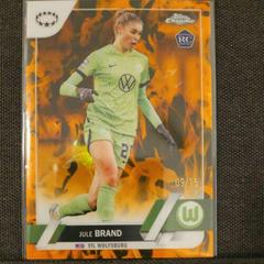 Jule Brand [Inferno] #29 Soccer Cards 2022 Topps Chrome UEFA Women's Champions League Prices