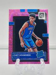 Chet Holmgren [Fast Break Pink] #208 Basketball Cards 2022 Panini Donruss Optic Prices