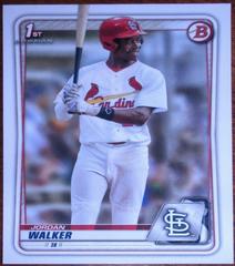 Jordan Walker Baseball Cards 2020 Bowman Draft Prices