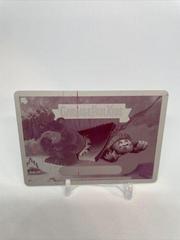 Tent TRENT [Printing Plate] #38 Garbage Pail Kids Go on Vacation Prices