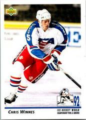 Chris Winnes #380 Hockey Cards 1992 Upper Deck Prices
