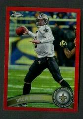 Drew Brees [Red Refractor] #130 Football Cards 2011 Topps Chrome Prices