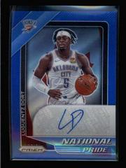Luguentz Dort [Blue] Basketball Cards 2020 Panini Chronicles National Pride Signatures Prices