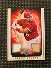 Albert Pujols [Silver Materials] Baseball Cards 2015 Panini Diamond Kings Prices