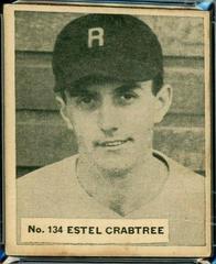 Estel Crabtree #134 Baseball Cards 1936 World Wide Gum Prices