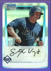 Stephen Vogt [Purple Refractor] #BCP8 Baseball Cards 2011 Bowman Chrome Prospects Prices