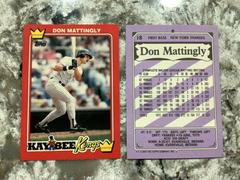 Don Mattingly #18 Baseball Cards 1990 Kaybee Kings Prices