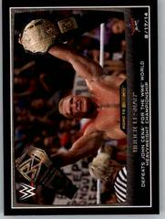 Brock Lesnar Wrestling Cards 2015 Topps WWE Road to Wrestlemania Prices
