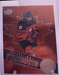 Pano Fimis Hockey Cards 2022 Upper Deck Team Canada Juniors Sparkling Standouts Prices