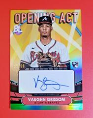 Vaughn Grissom [Gold] #OAA-VG Baseball Cards 2023 Topps Big League Opening Act Autographs Prices