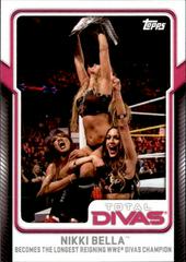 Nikki Bella Wrestling Cards 2017 Topps WWE Total Divas Prices