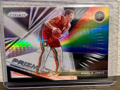 Nikola Jokic [Silver Prizm] #28 Basketball Cards 2021 Panini Prizm Prizmatic Prices