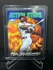 Paul Goldschmidt [Green] Baseball Cards 2023 Topps Chrome Update Action Stars Prices