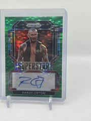 Randy Orton [Green Pulsar Prizm] Wrestling Cards 2022 Panini Prizm WWE Superstar Autographs Prices