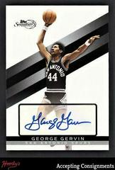 George Gervin #TSAGG Basketball Cards 2008 Topps Signature Autographs Prices