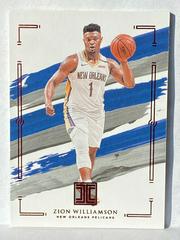 Zion Williamson [Asia Red] Basketball Cards 2020 Panini Impeccable Prices